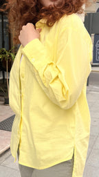 Everyday Poplin Baby Yellow Shirt