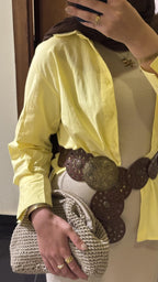 Everyday Poplin Baby Yellow Shirt