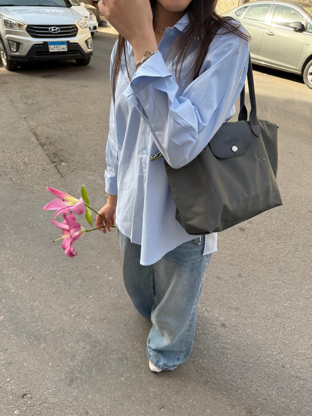 Everyday Poplin Baby Blue Shirt