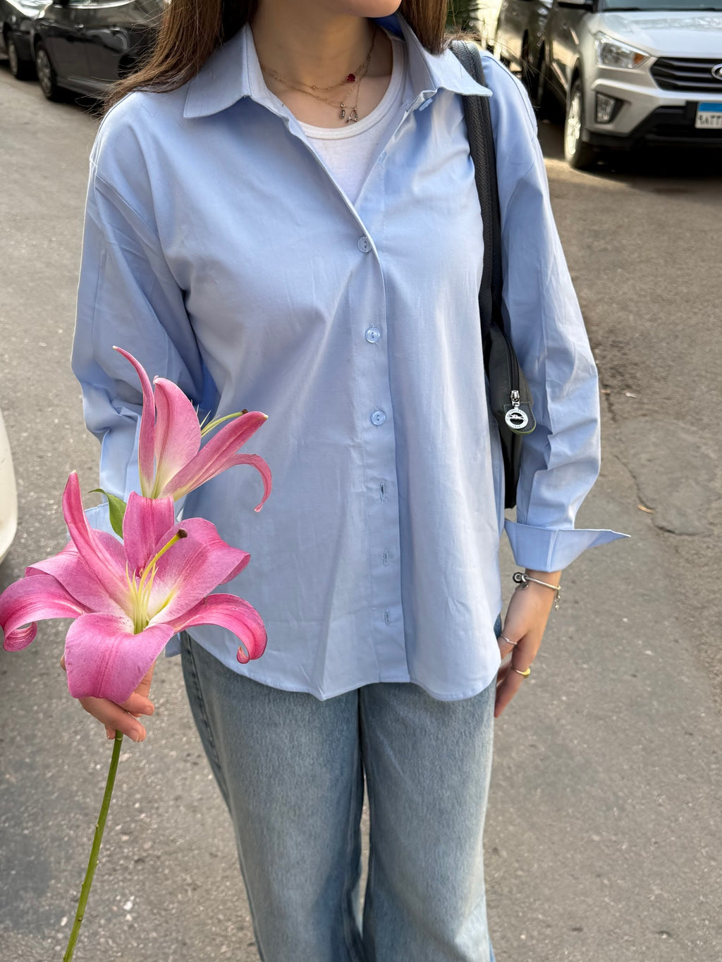 Everyday Poplin Baby Blue Shirt