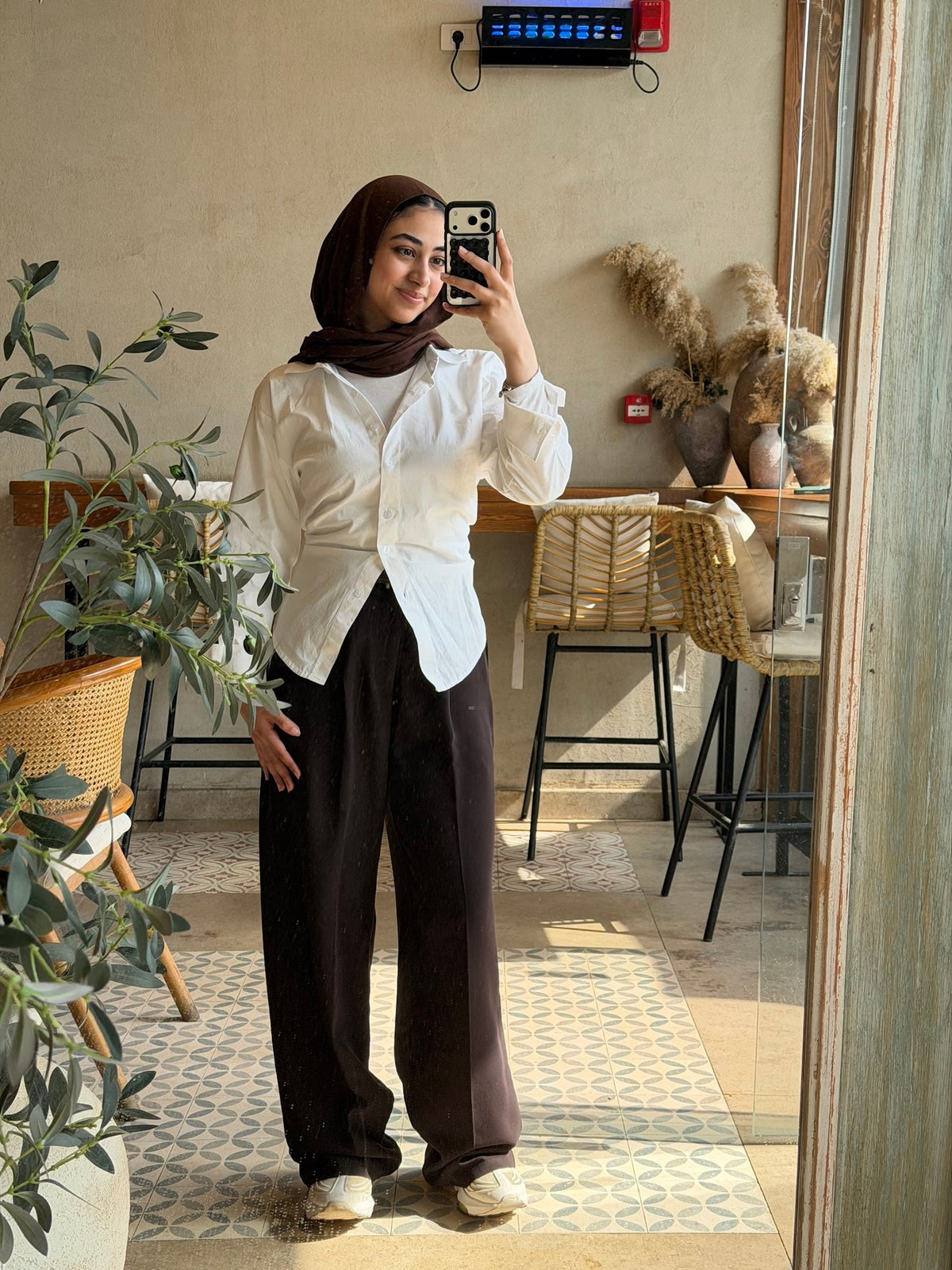 Everyday Poplin White Shirt